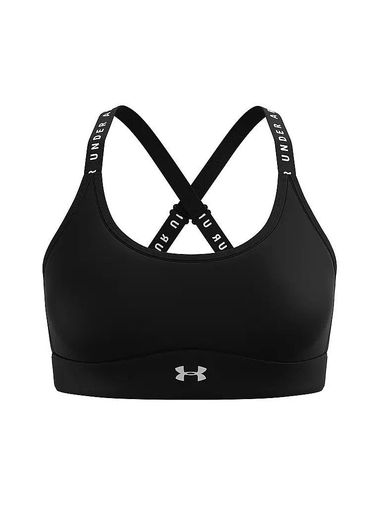 Black under armour sports bra online